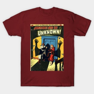 Haunted House Comic Cover T-Shirt